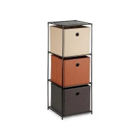 Vilde Storage Solutions 568099 Metlana polica sa 3 korpe Vilde Storage Solutions 568099 Metlana polica sa 3 korpe
