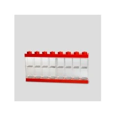 LEGO IZLOŽBENA POLICA ZA 16 MINIFIGURA: CRVENA LEGO IZLOŽBENA POLICA ZA 16 MINIFIGURA: CRVENA
